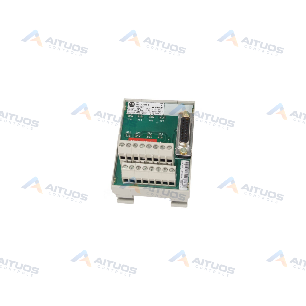 Allen-Bradley 1492-AIFM4-3 SLC 500 Analog Terminal Module