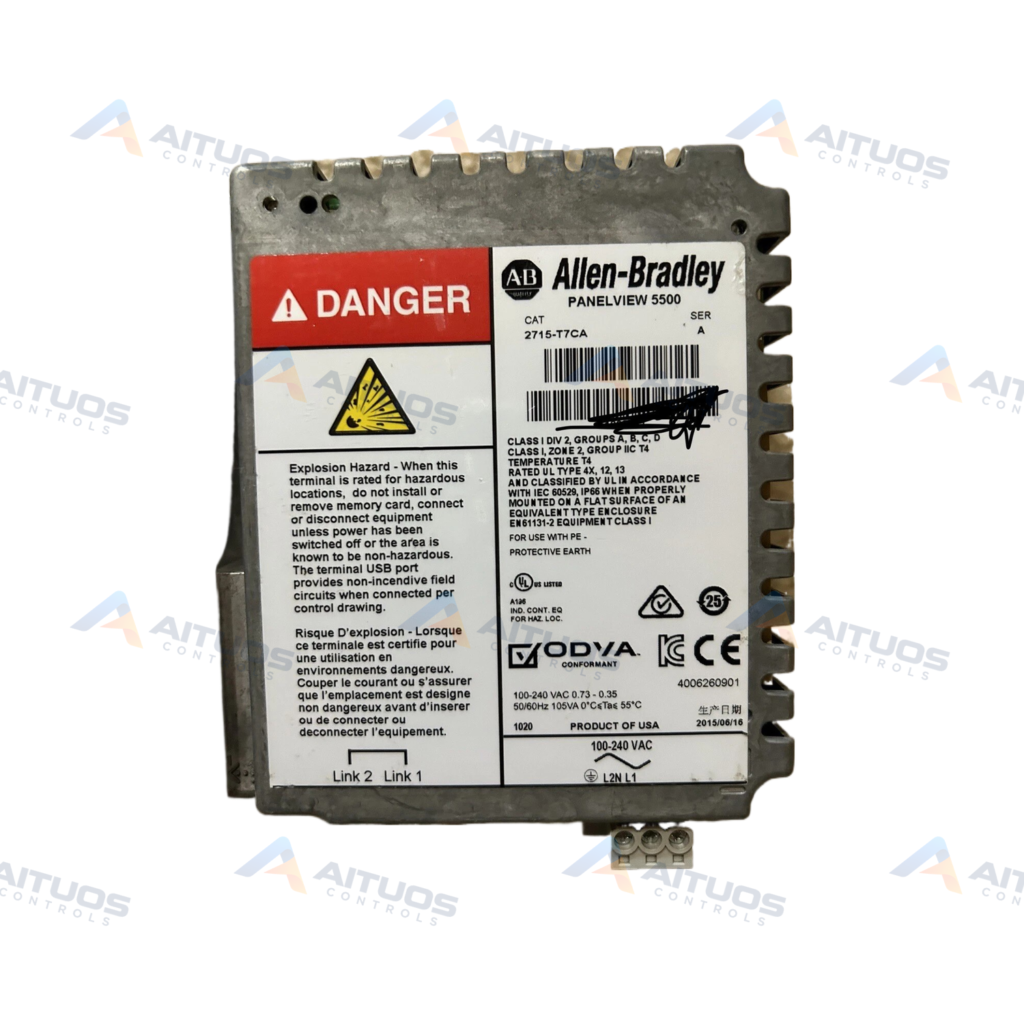Allen-Bradley 2715-T7CA PanelView 5500 Operator Terminal