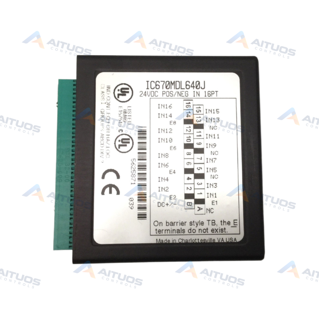Second image of General Electric IC670MDL640J Field Control Digital Input Module