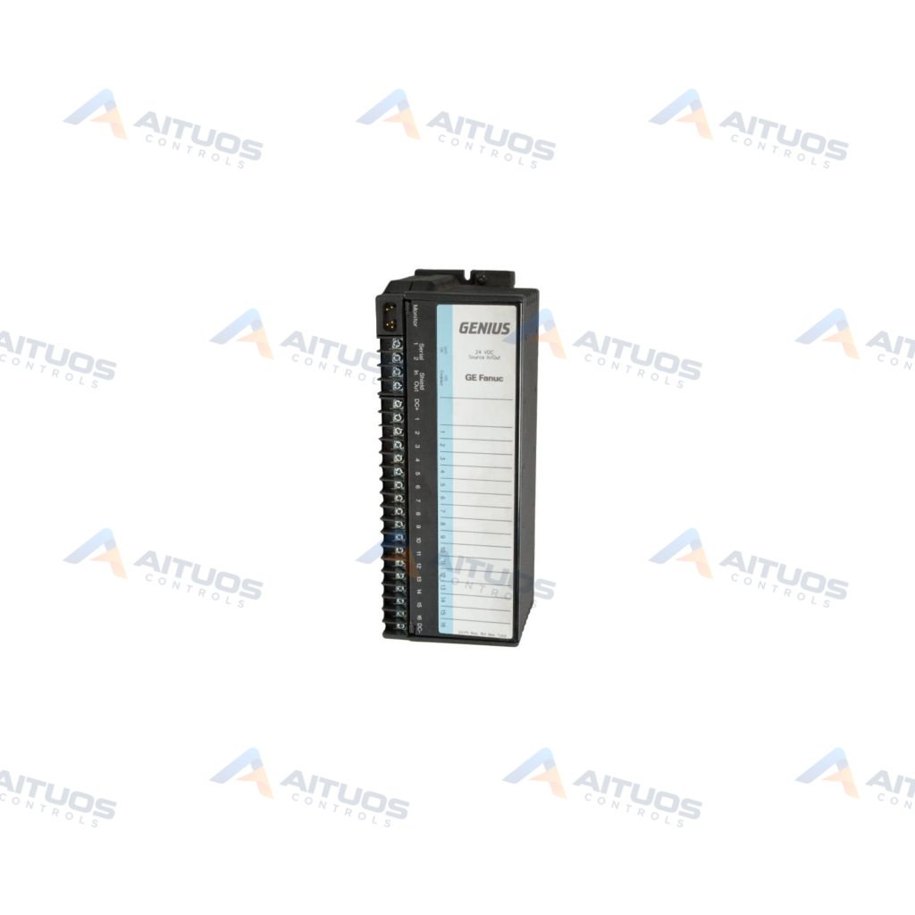 General Electric IC660BBD022 Genius I/O 24 V DC Source I/O Block