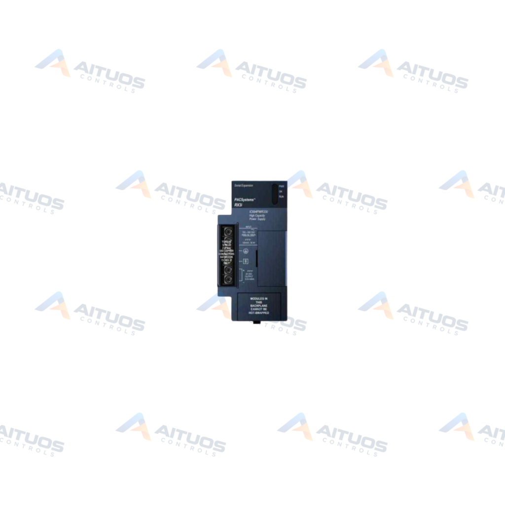 General Electric IC694PWR321 PACSystems RX3i Power Supply Module