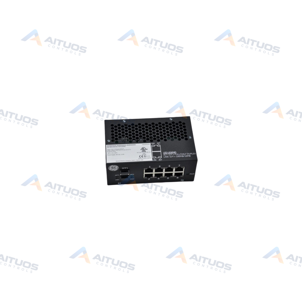General Electric IS420ESWAH3A Mark VI / Mark VIe Industrial Ethernet Switch